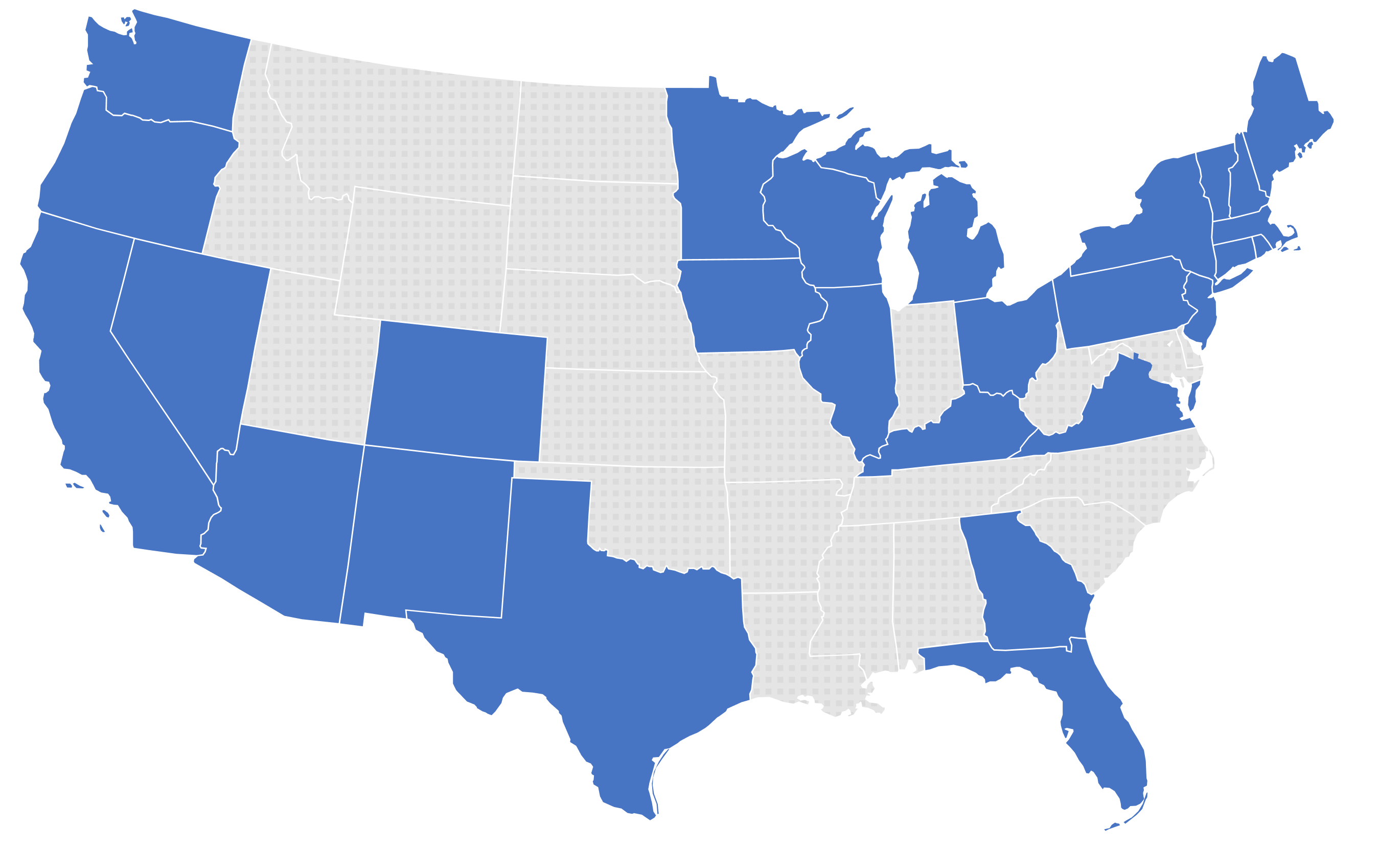 map where Econergy works